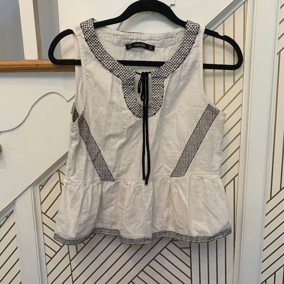 Zara Peplum Tank - Picture 1 of 4